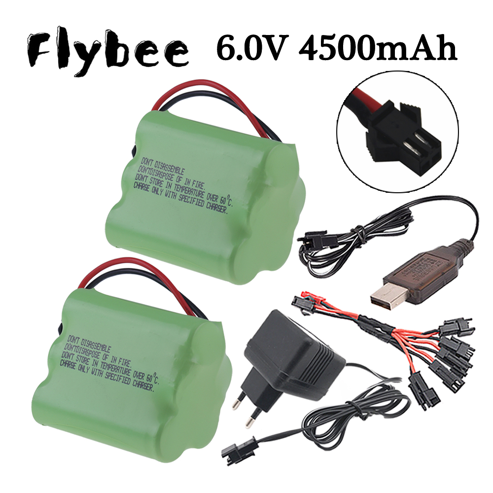 Rc Hobby Charger - Никель-металлогидридный аккумулятор, 6 в, 4500 мАч,