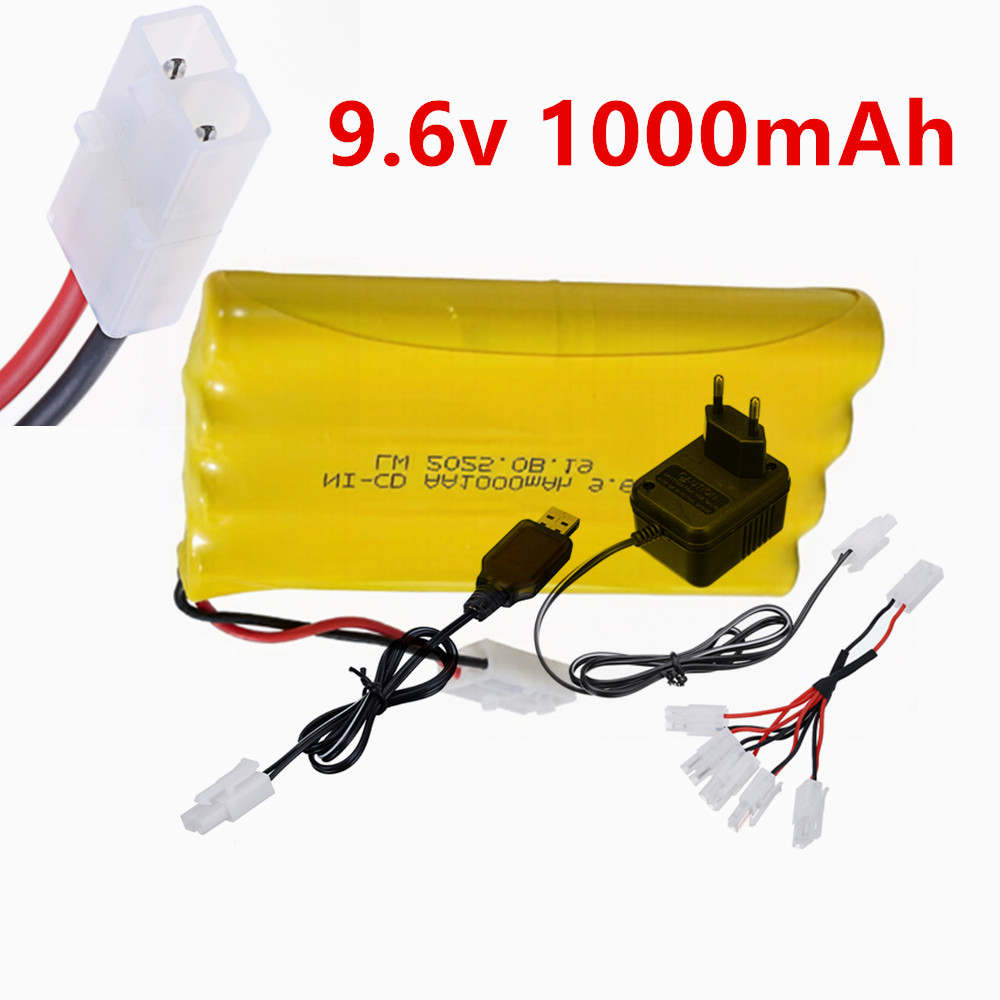 Rc Hobby Charger - Аккумулятор Ni-CD AA 9.6В 1000мАч с