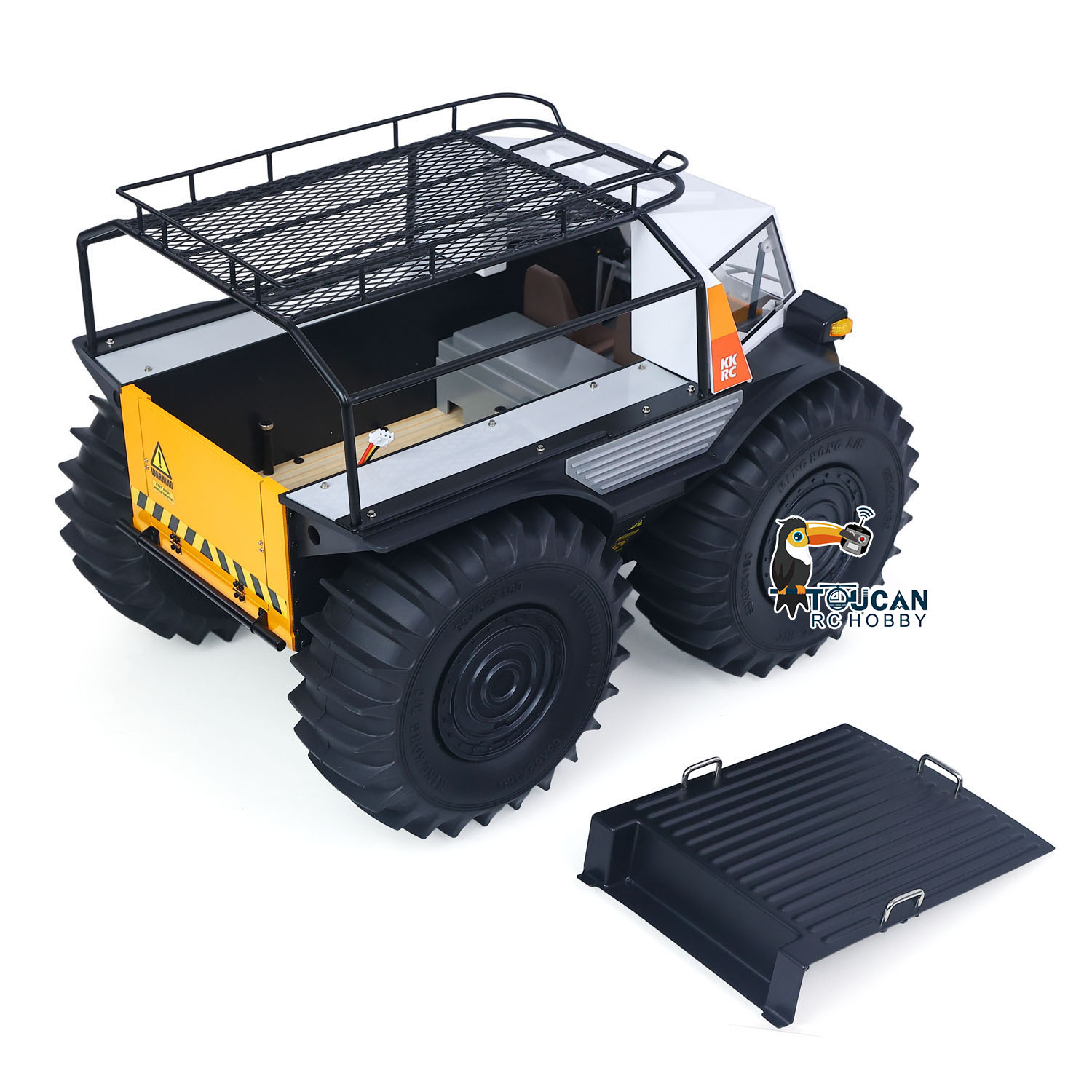 Rc Hobby Off Road - Радиоуправляемая внедорожная машина-амфибия D-E077 1/10, краулер