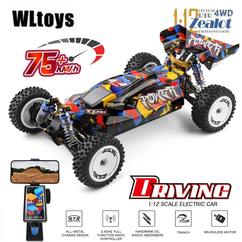 Rc Hobby France - WLtoys 124017 124007 75 км/ч RTR