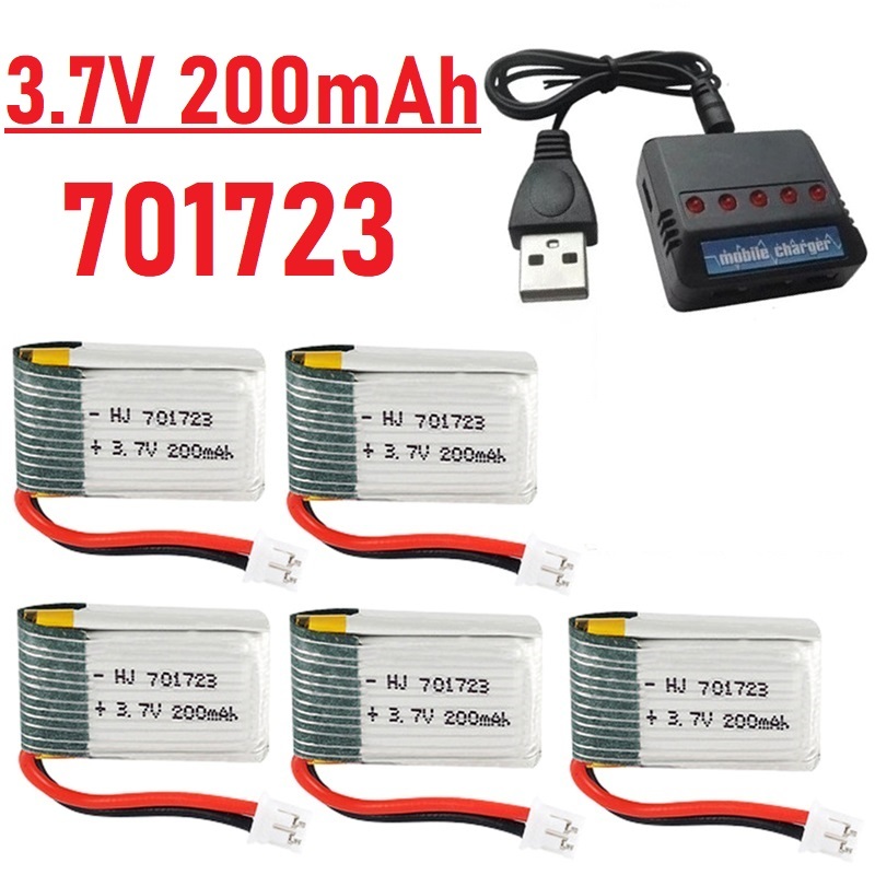 Rc Hobby Charger - Аккумулятор 3.7V 200mAh с зарядным устройством