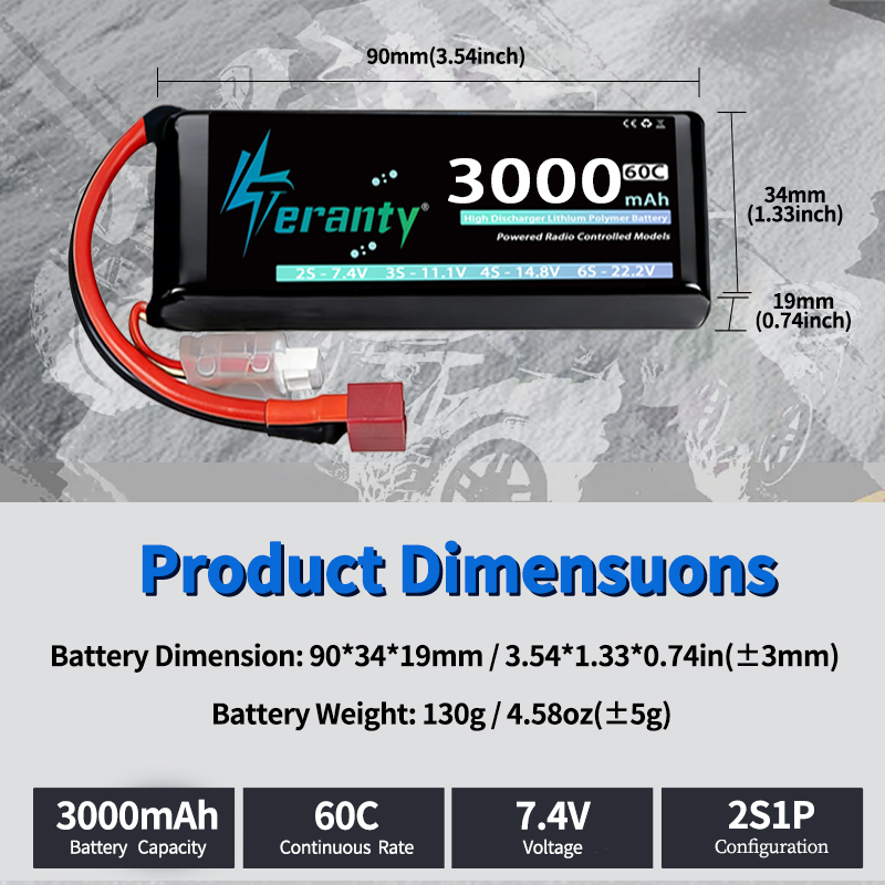 Аккумулятор LiPo TERANTY 2S 30 – обзор и цена Rc And Hobby