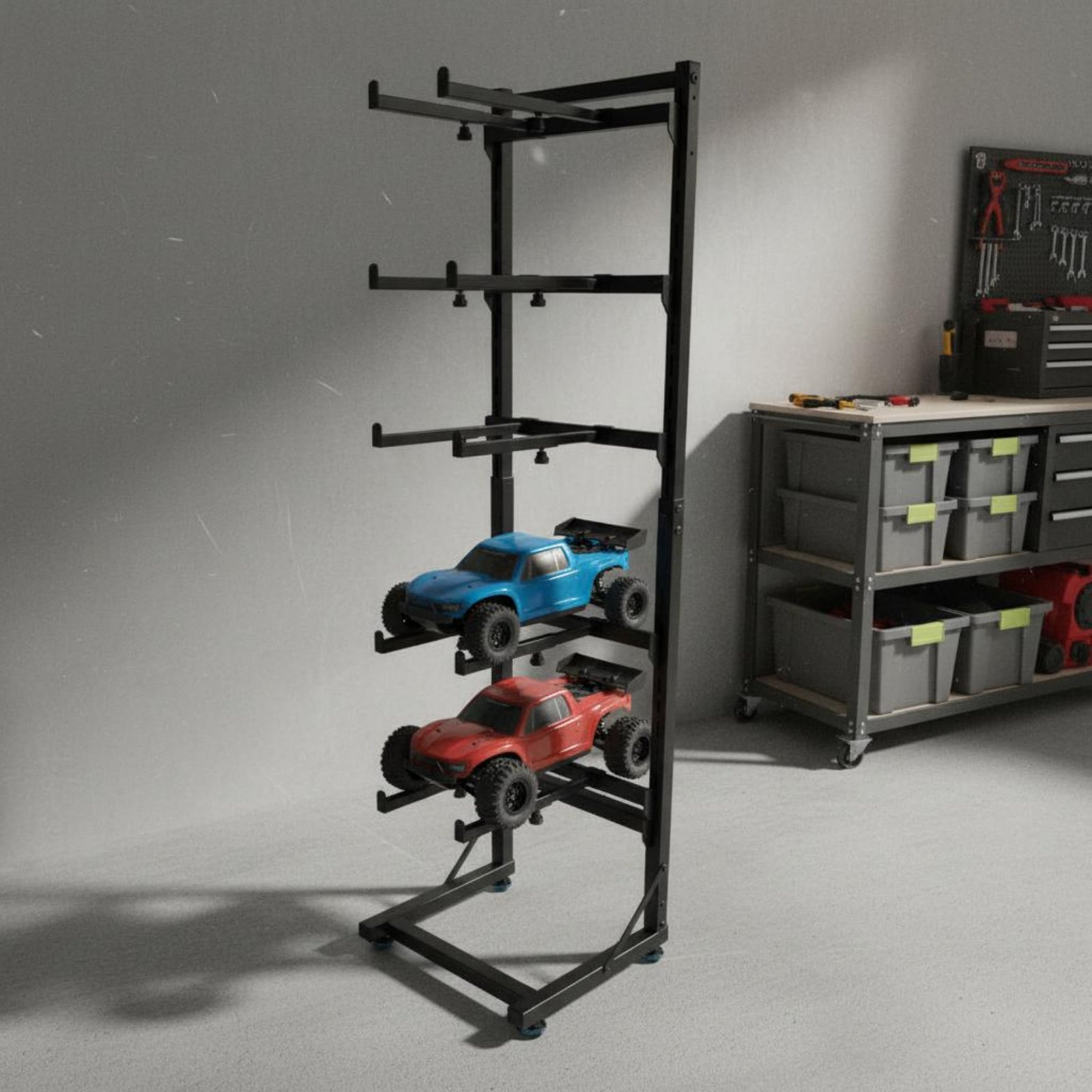 Многоярусная подставка для рад – обзор и цена Rc Hobby Garage